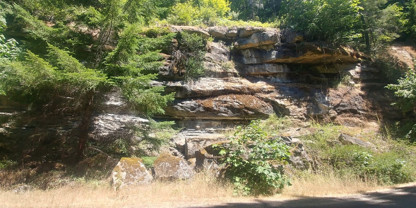 Sandstone beds